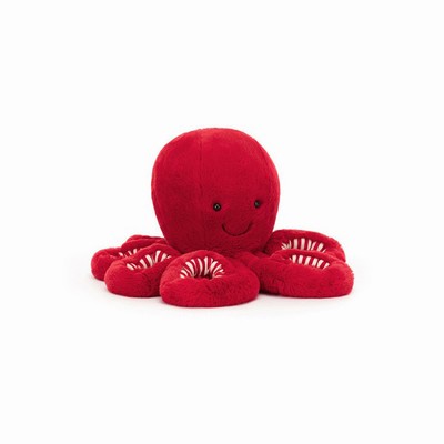 Jellycat Cranberry Octopus Australia | 315689NLI